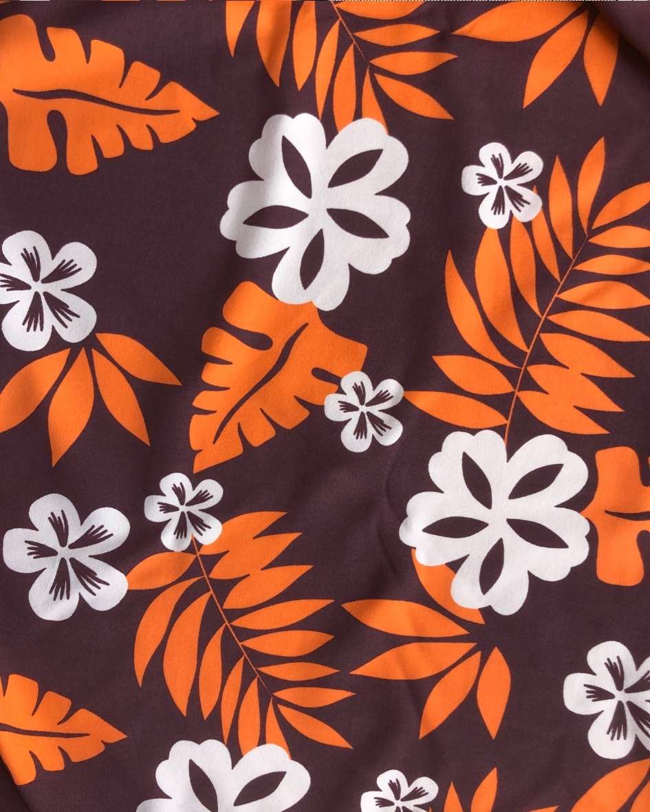 LICRA ESTAMPADO TROPICAL · Telas