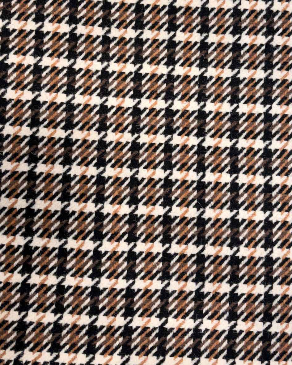 lana estampada pata de gallo