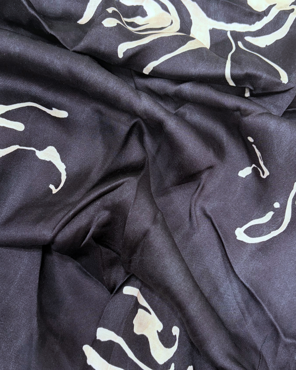 Viscosa marino estampada